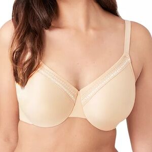 Wacoal Perfect Primer Underwire Comfort Bra 855213 Full Bust 38G Sand NWT